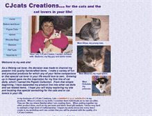 Tablet Screenshot of cjcats.com